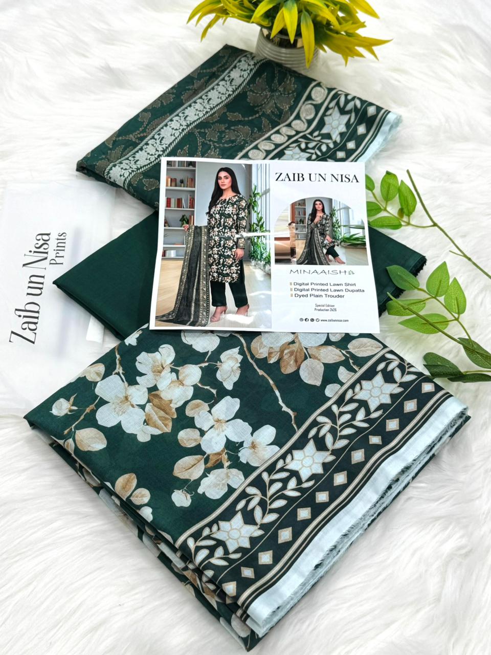 Original Brand ZAIB UN NISA Prints 3PC – Wholesale Suits