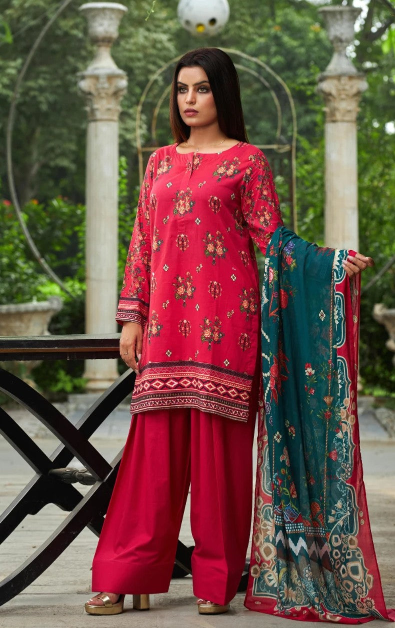 Desire by Motifz Cambric Cotton 3PC – Wholesale Suits 2025