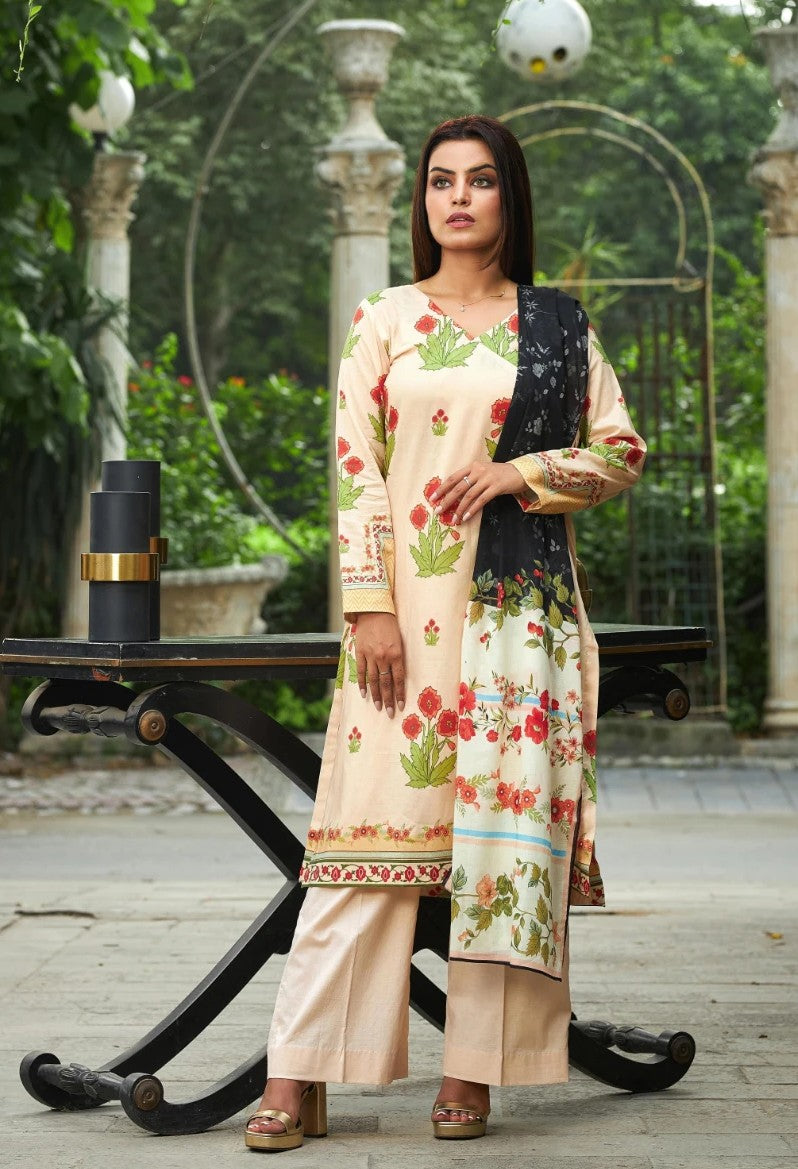 Desire by Motifz Cambric Cotton 3PC – Wholesale Suits 2025