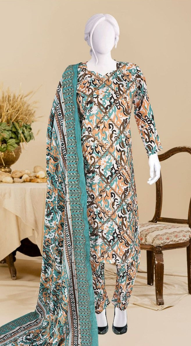 Sun Shine Embroidered Lawn 3PC | Wholesale Suits