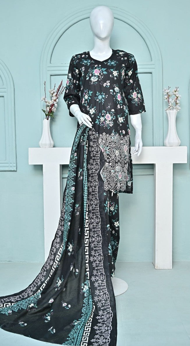 Sun Shine Embroidered Lawn 3PC | Wholesale Suits