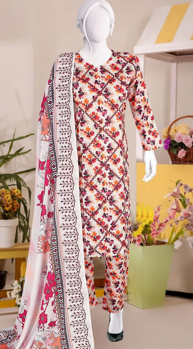 Sun Shine Embroidered Lawn 3PC | Wholesale Suits