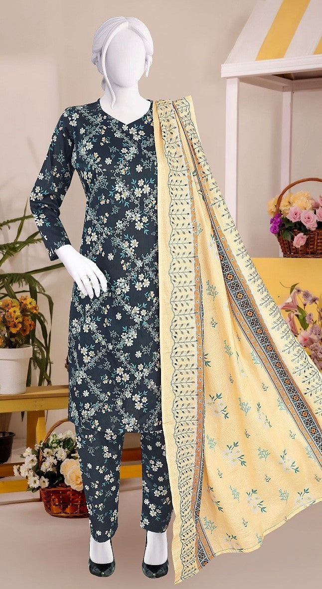 Sun Shine Embroidered Lawn 3PC | Wholesale Suits