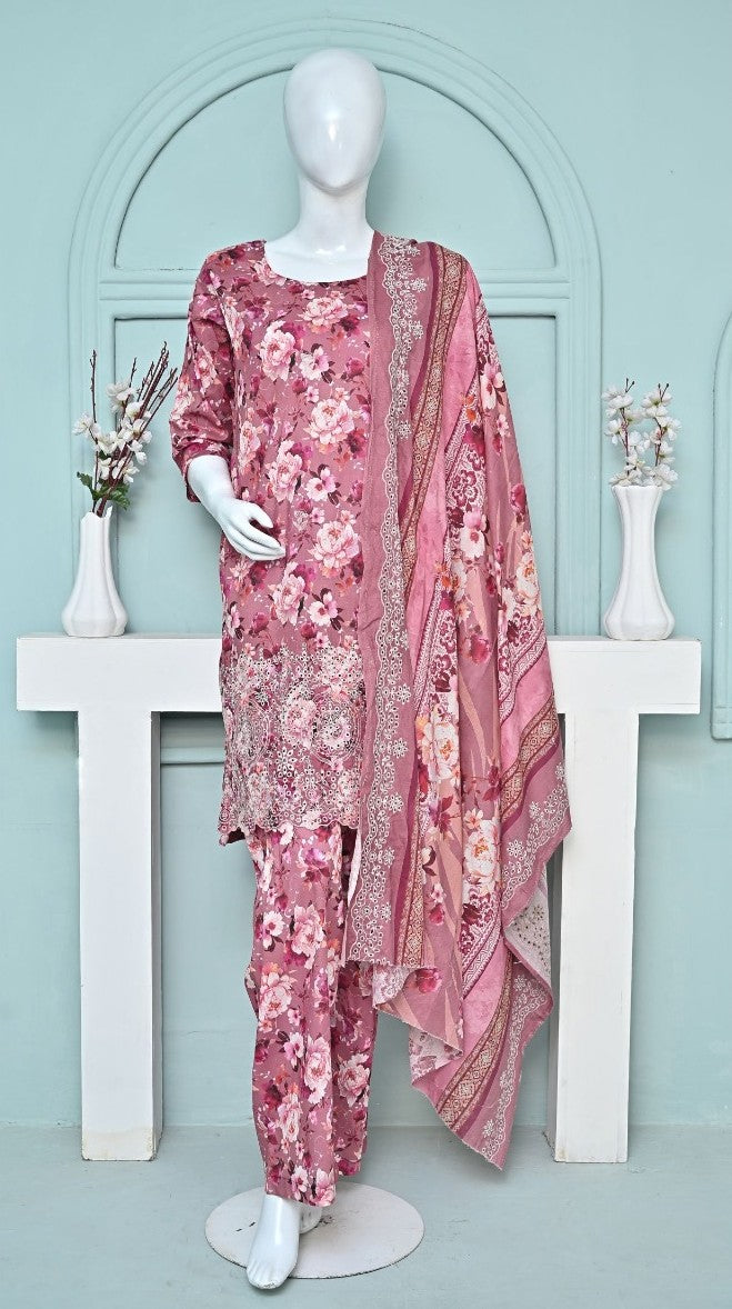 Sun Shine Embroidered Lawn 3PC | Wholesale Suits