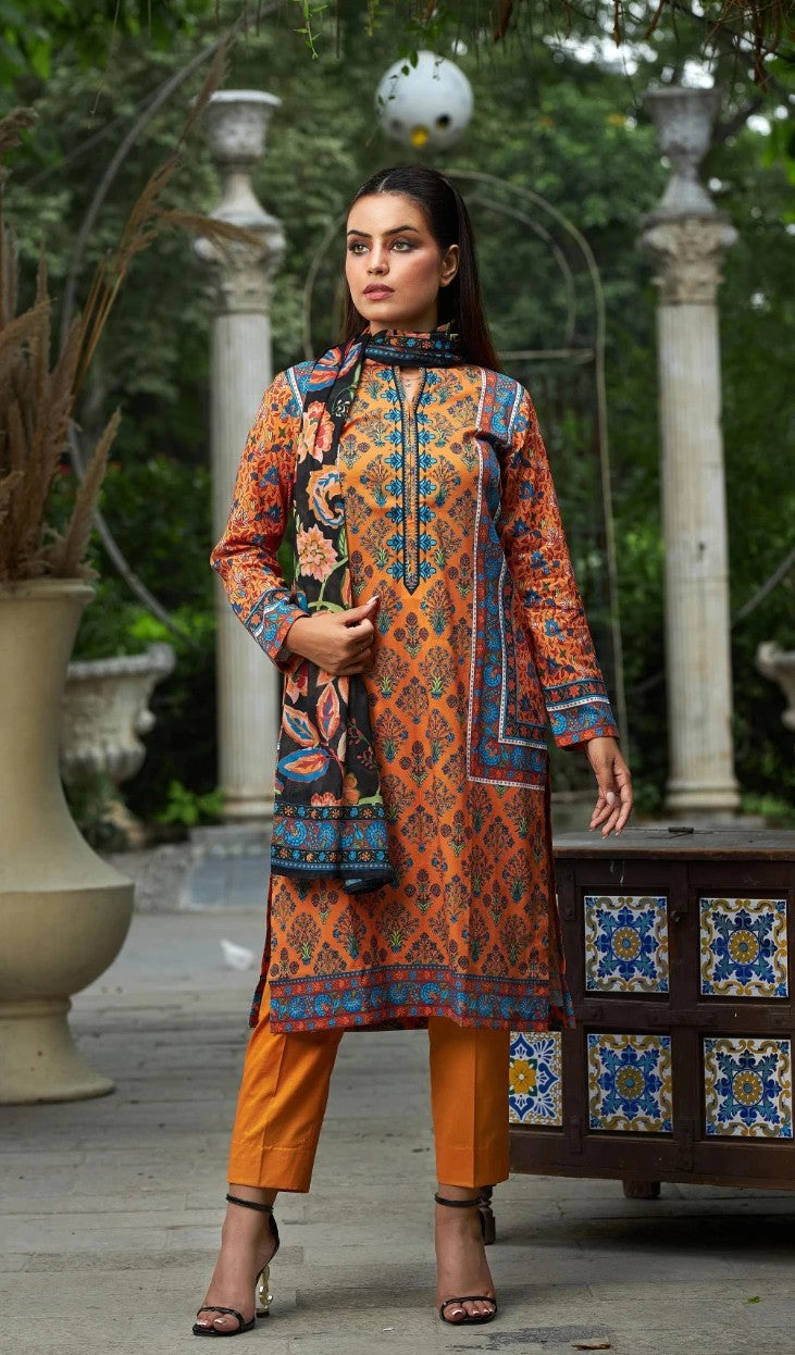 Desire by Motifz Cambric Cotton 3PC – Wholesale Suits 2025