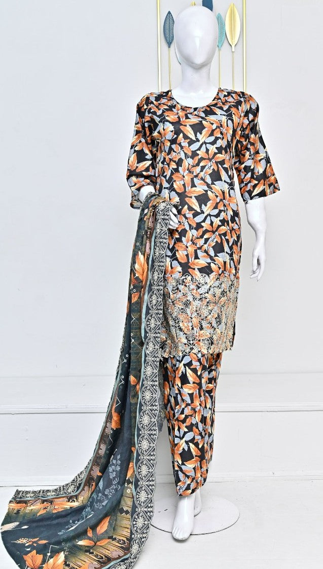 Sun Shine Embroidered Lawn 3PC | Wholesale Suits