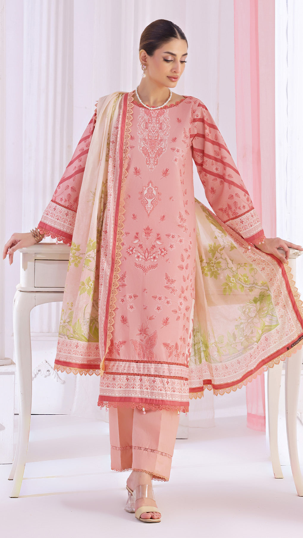 Al Zohaib 3PC Digital Printed Lawn Suit | Wholesale