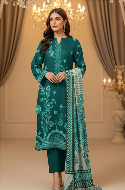 Zohra Motifz – Khaddar 3PC Unstitched Winter Collection