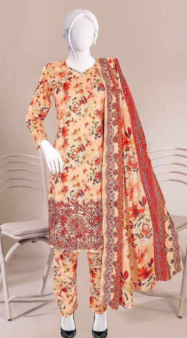 Sun Shine Embroidered Lawn 3PC | Wholesale Suits