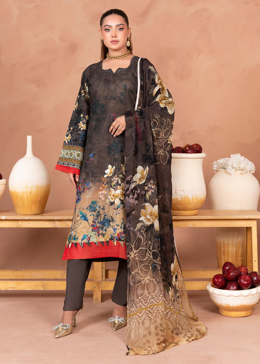 Aura Chamki Digital Printed 3PC Wholesale lawn suits