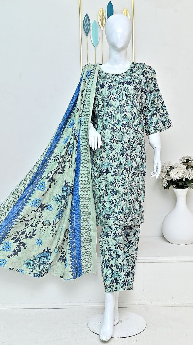 Sun Shine Embroidered Lawn 3PC | Wholesale Suits