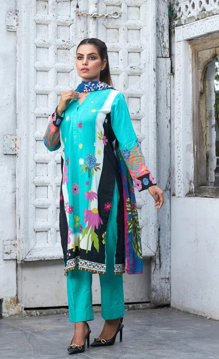 Desire by Motifz Cambric Cotton 3PC – Wholesale Suits 2025