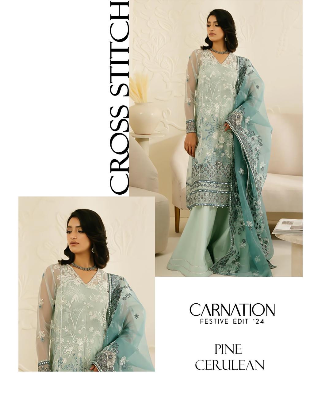 Zara Shah Jahan Embroidered 3PC - Wholesale Lawn Suits