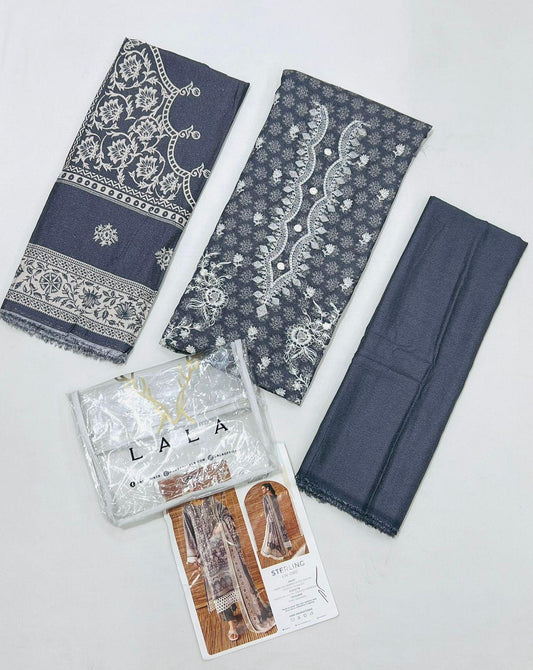 Lala Karandi 3PC Wholesale Suits | Shahbaz Fabric Store