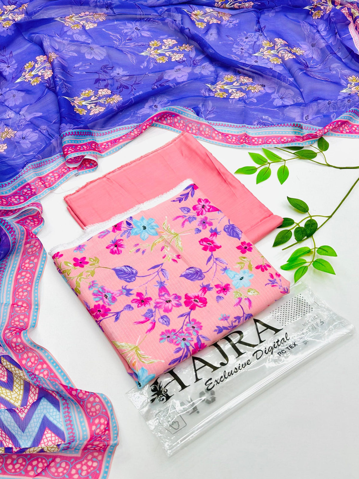 Hajra Silk Viscose 3PC Winter Collection | Wholesale Suits