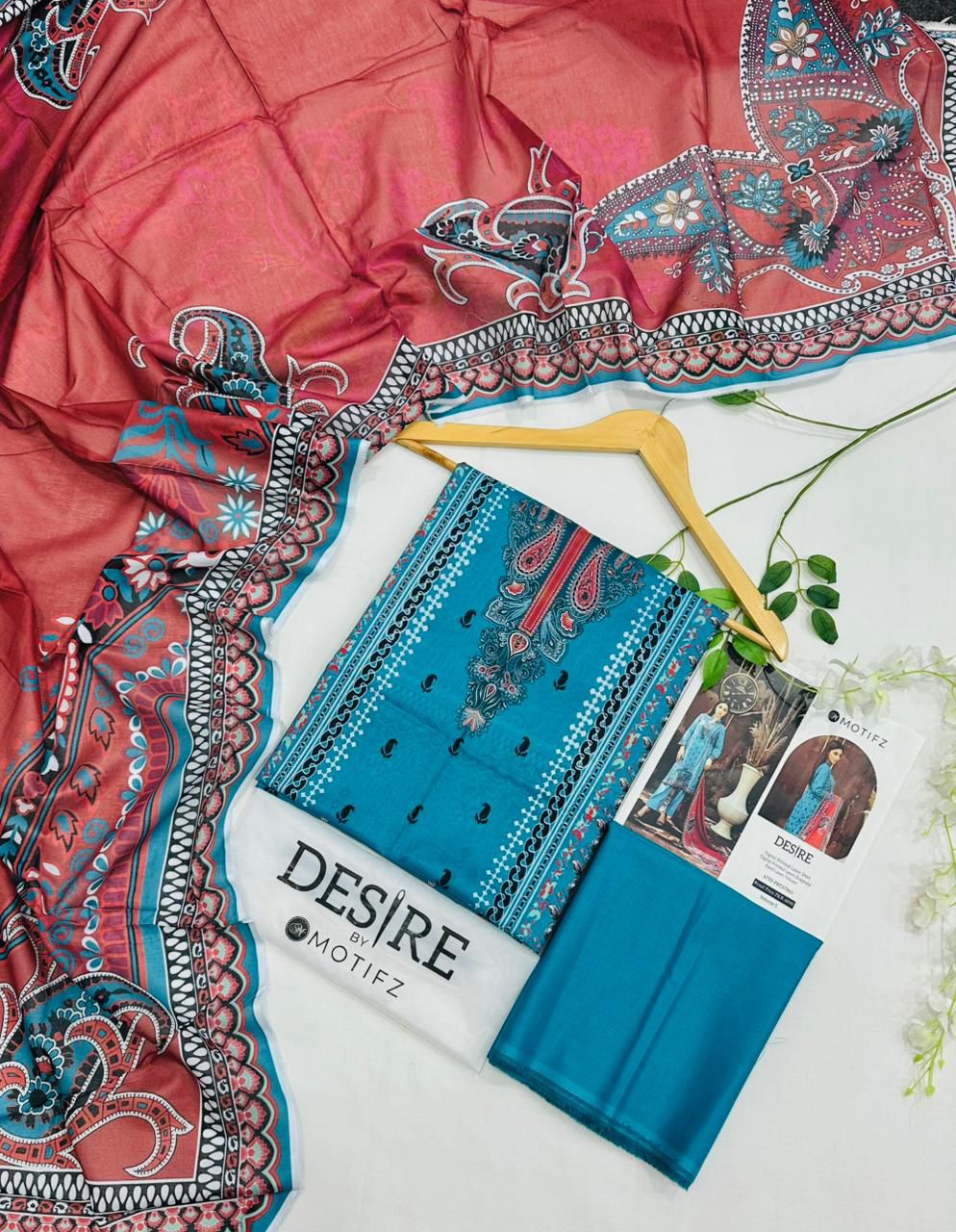 Desire by Motifz 3PC Lawn 2026