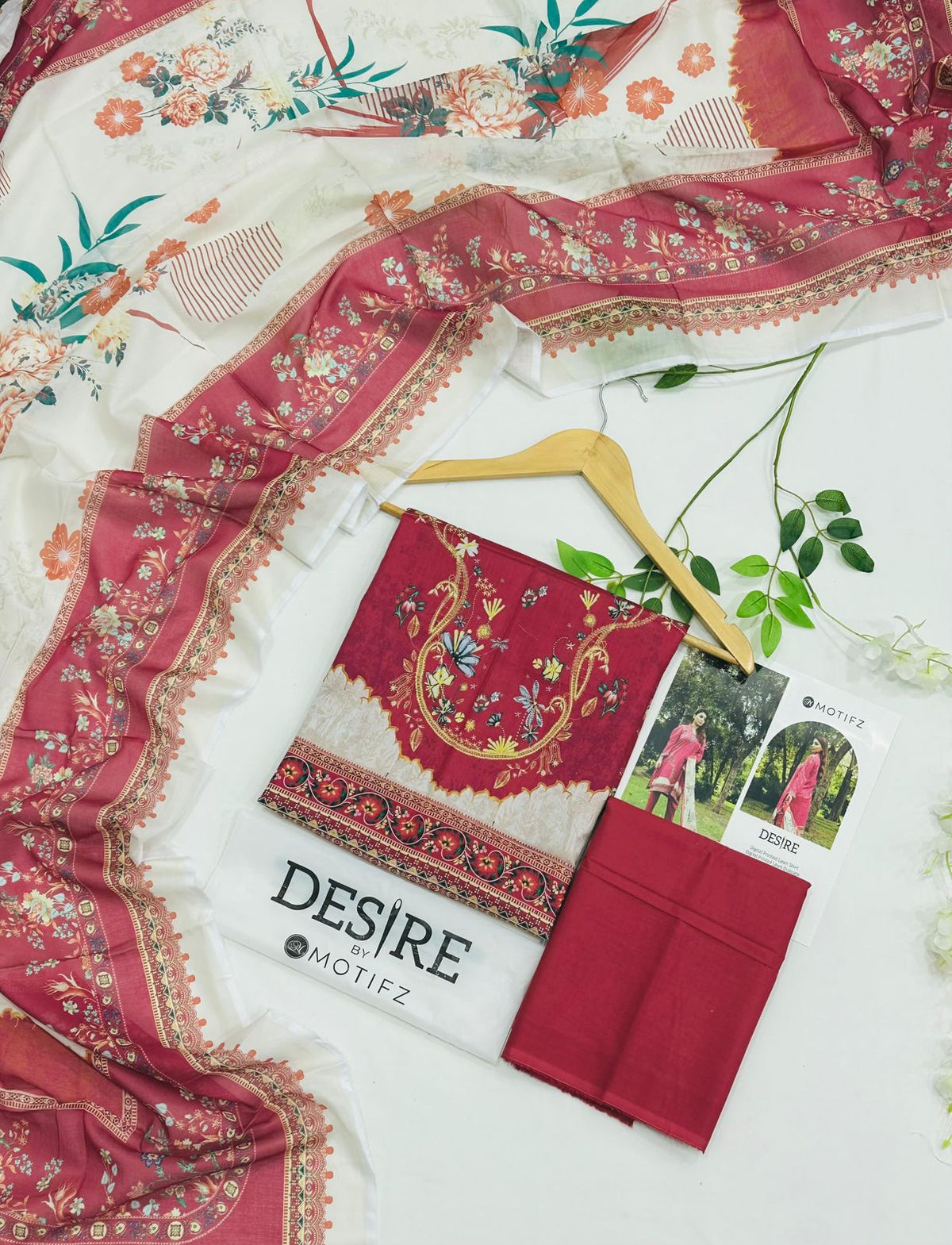 Desire by Motifz 3PC Lawn 2026
