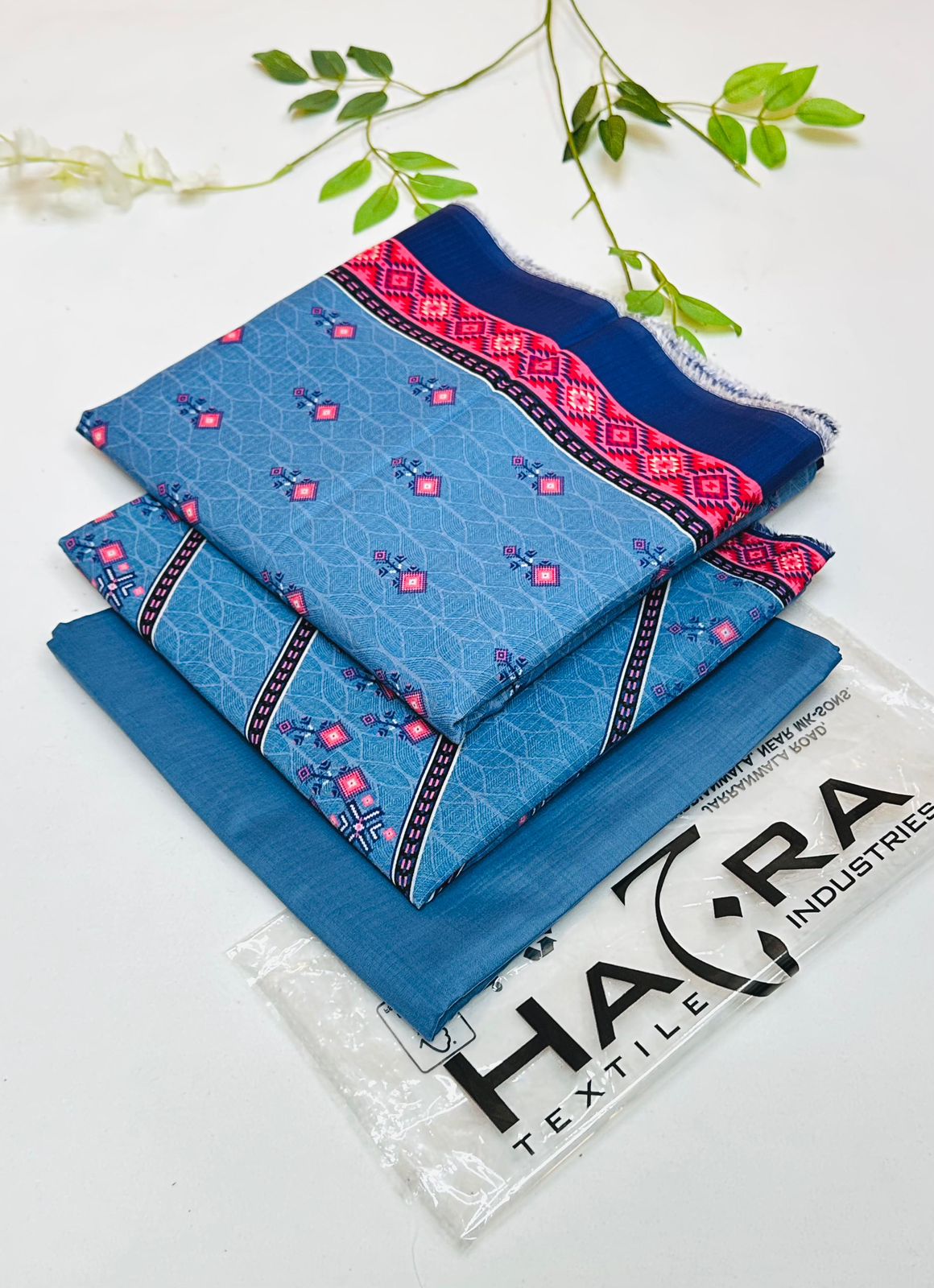 Hajra Viscose 3PC Winter Suits | Unstitched Premium Collection