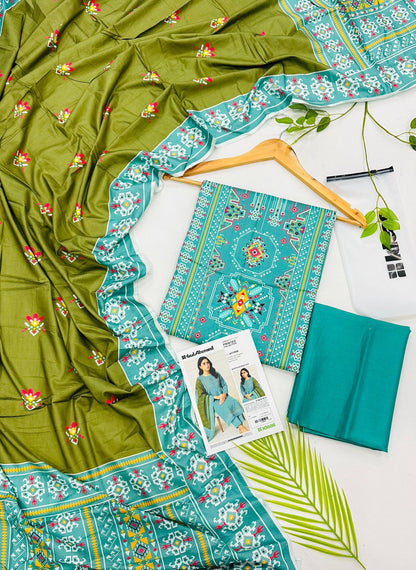 Gul Ahmed Linen – Premium 3PC Linen | Wholesale Suits
