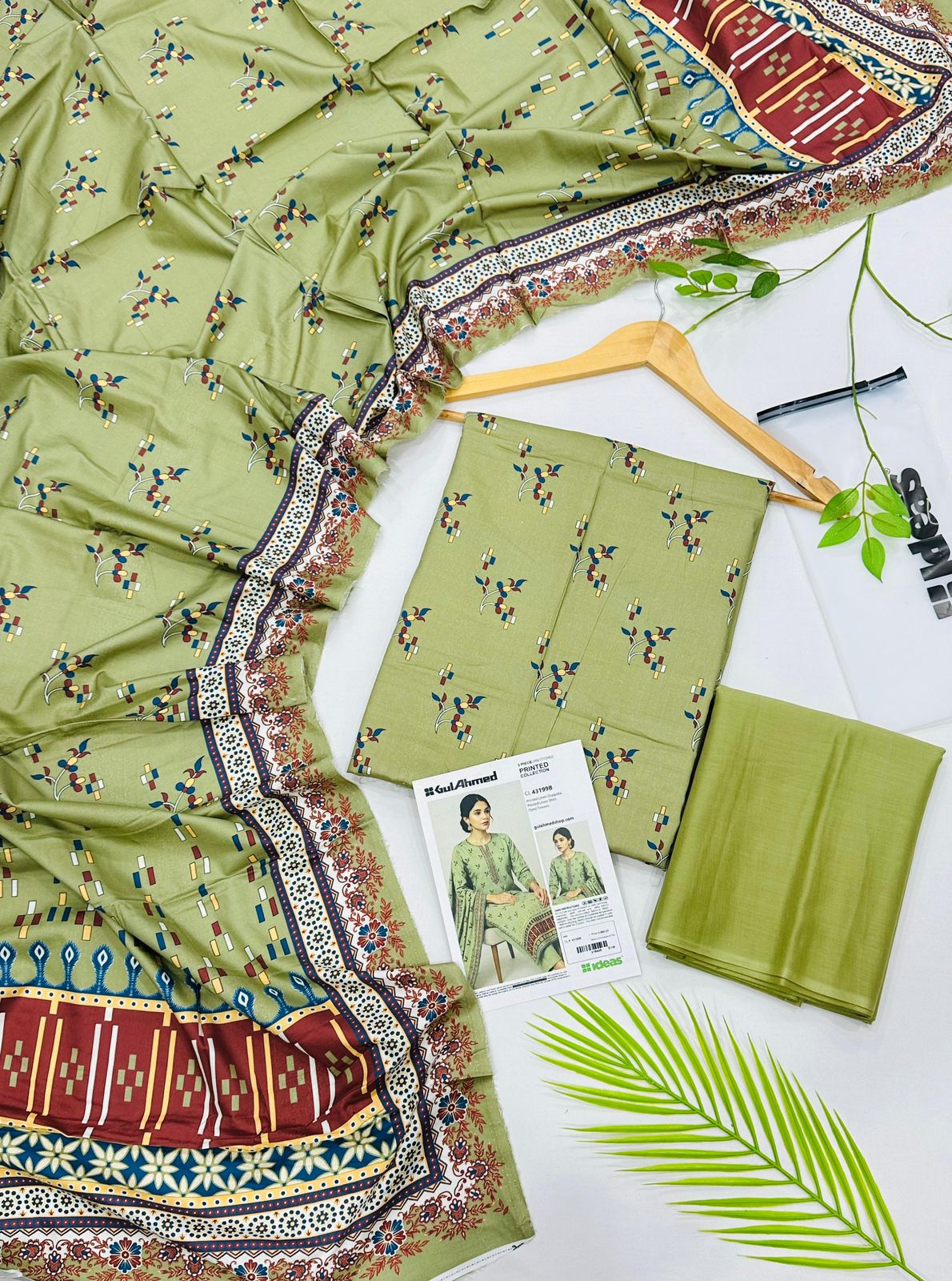 Gul Ahmed Linen – Premium 3PC Linen | Wholesale Suits