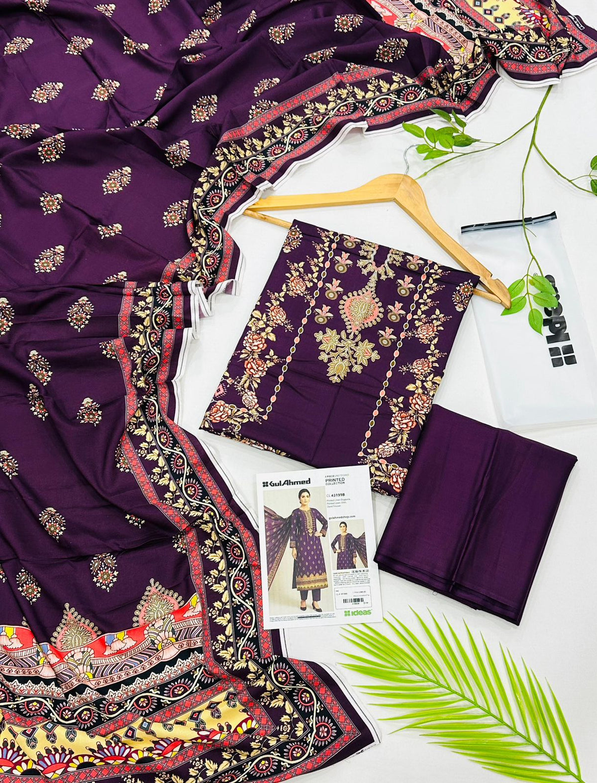 Gul Ahmed Linen – Premium 3PC Linen | Wholesale Suits