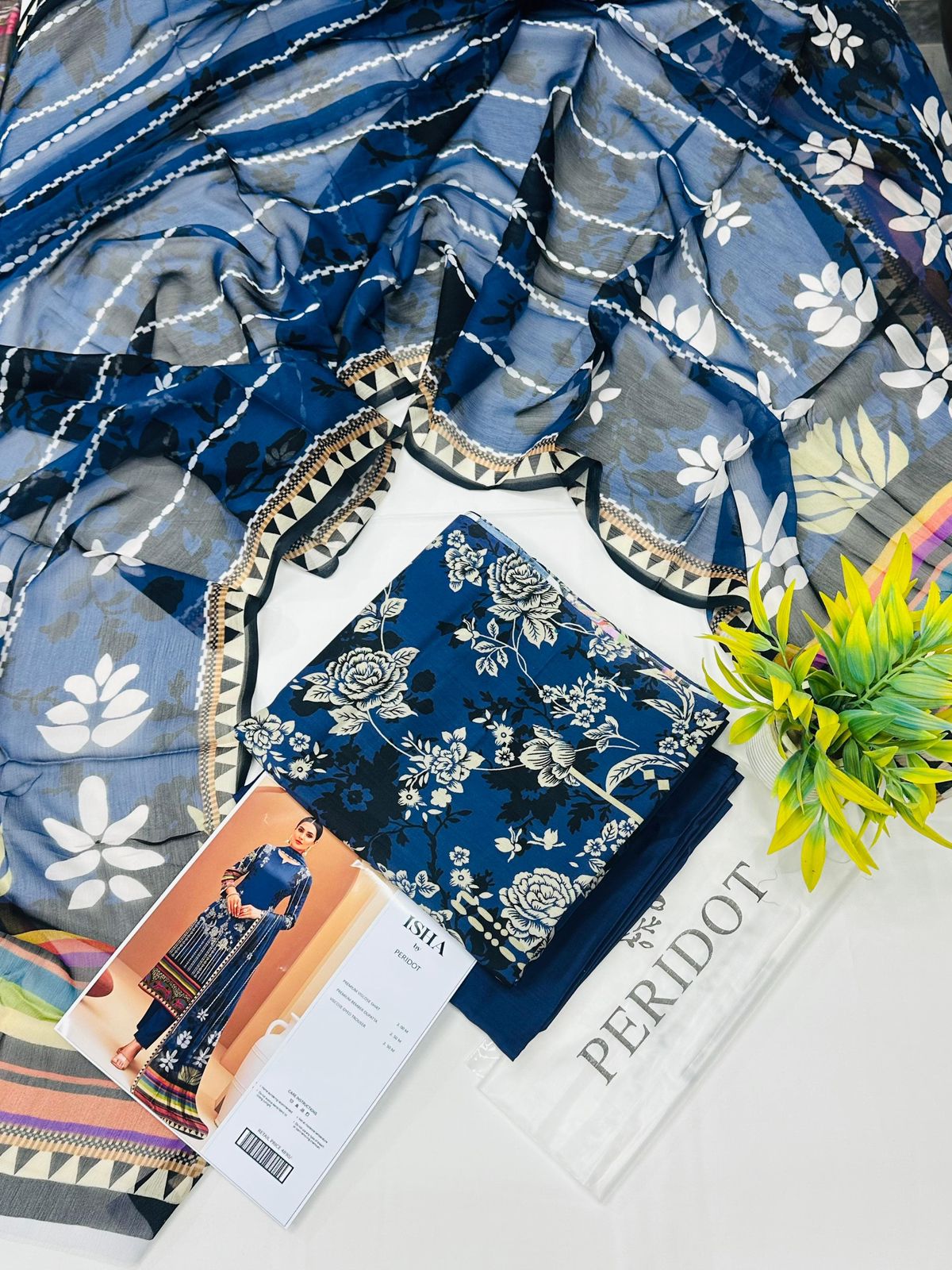 Isha by Peridot – Premium Viscose 3PC | Wholesale Suits