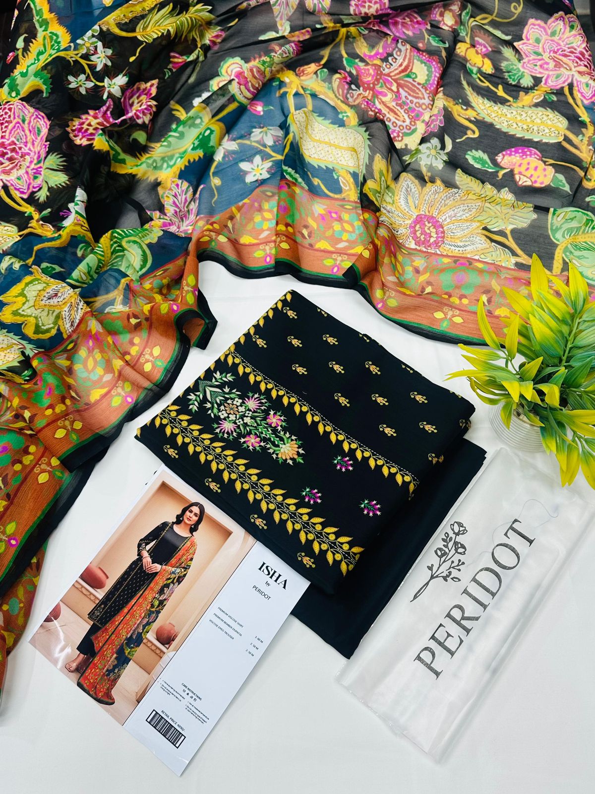 Isha by Peridot – Premium Viscose 3PC | Wholesale Suits