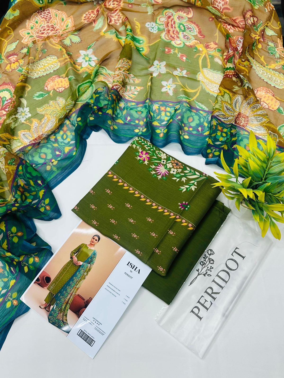 Isha by Peridot – Premium Viscose 3PC | Wholesale Suits