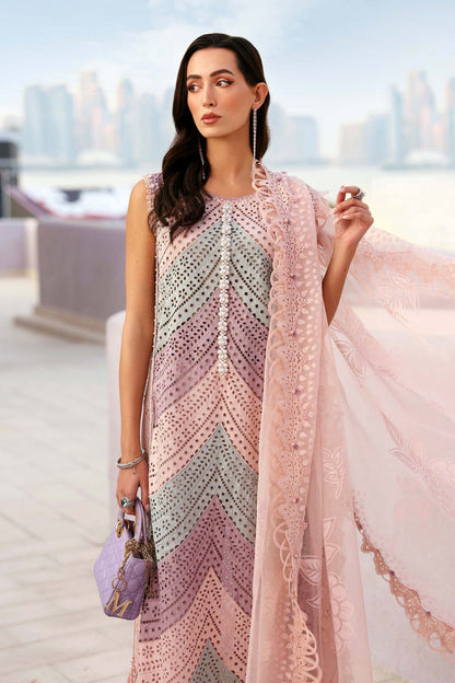 Maria.B Lux Emb Lawn 3PC – Wholesale Suits