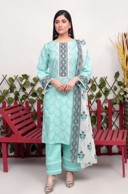 Bronze by Shama - 3PC Printed Lawn Suit - Eid 2025 Collection | Wholesale