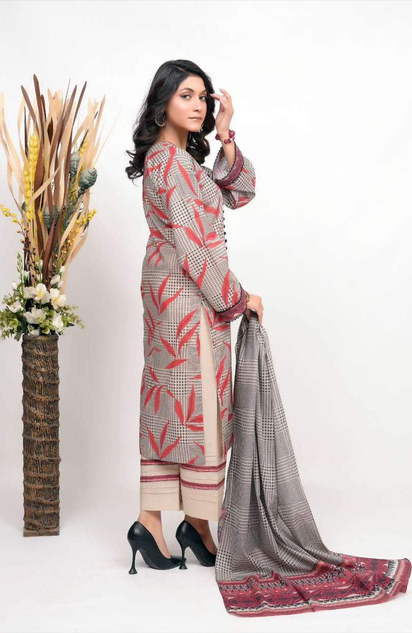 Bronze by Shama - 3PC Printed Lawn Suit - Eid 2025 Collection | Wholesale