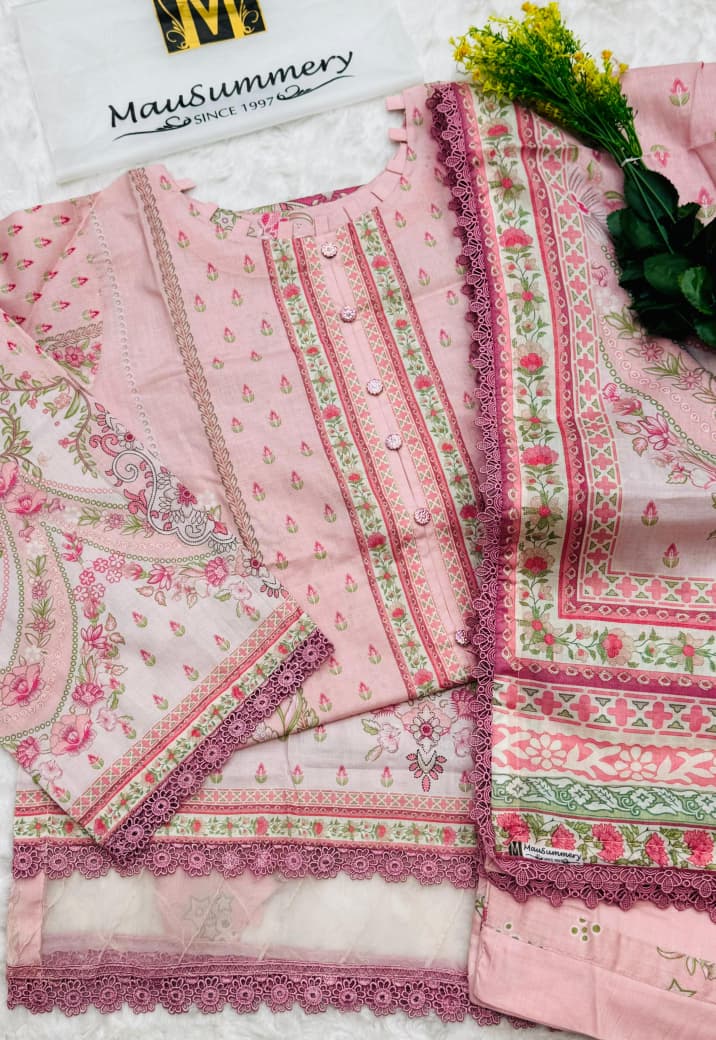 Mausammary Stitch Lawn 3PC – Wholesale Collection