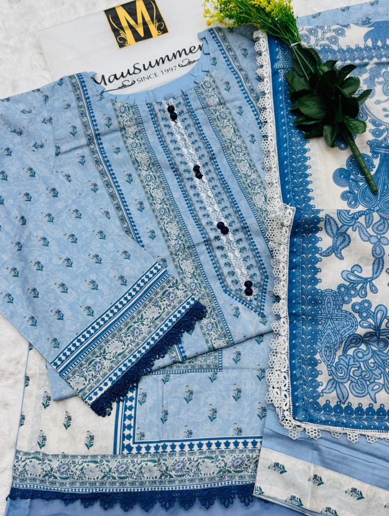 Mausammary Stitch Lawn 3PC – Wholesale Collection
