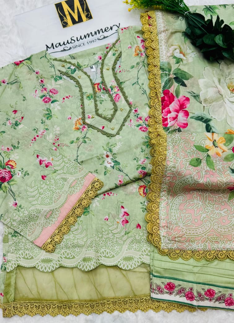 Mausammary Stitch Lawn 3PC – Wholesale Collection