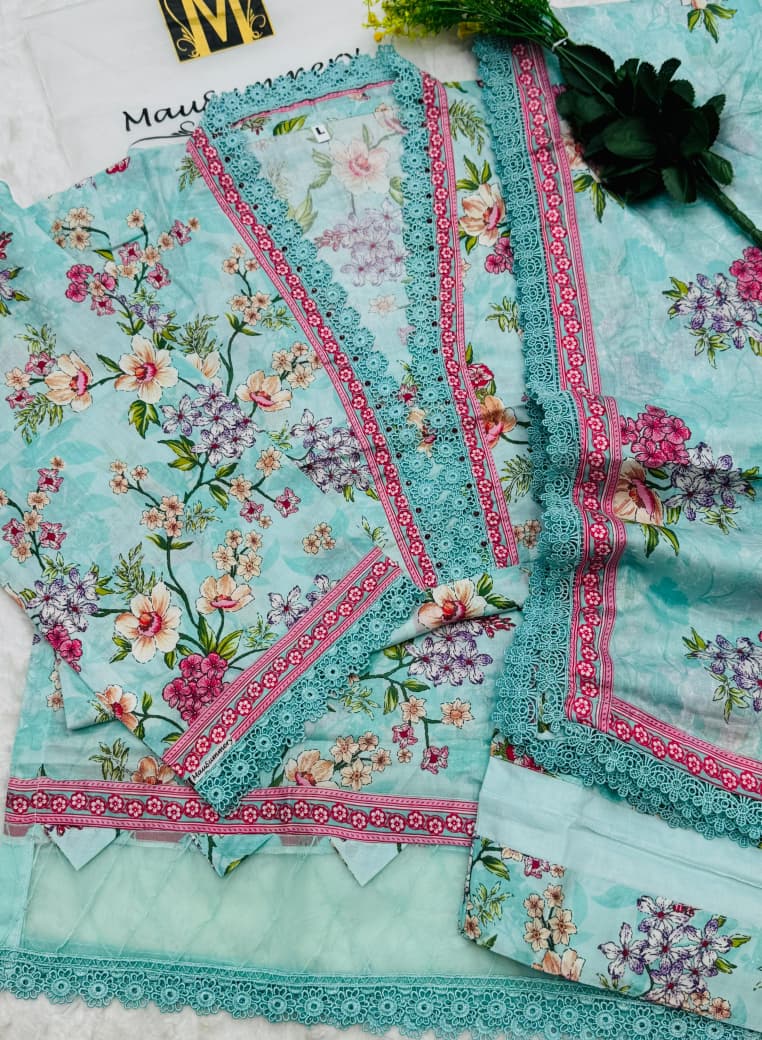 Mausammary Stitch Lawn 3PC – Wholesale Collection