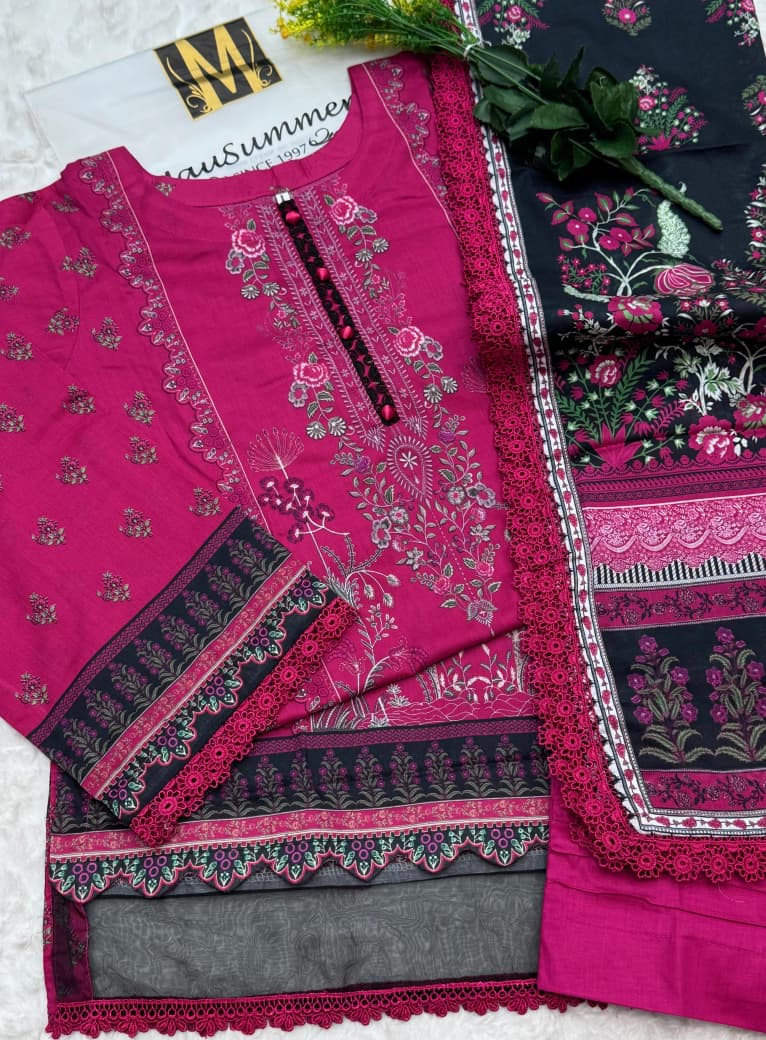 Mausammary Stitch Lawn 3PC – Wholesale Collection