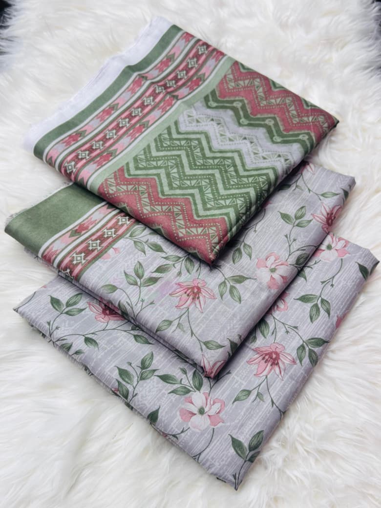Safina Premium Lawn 3PC | Unstitched Suits