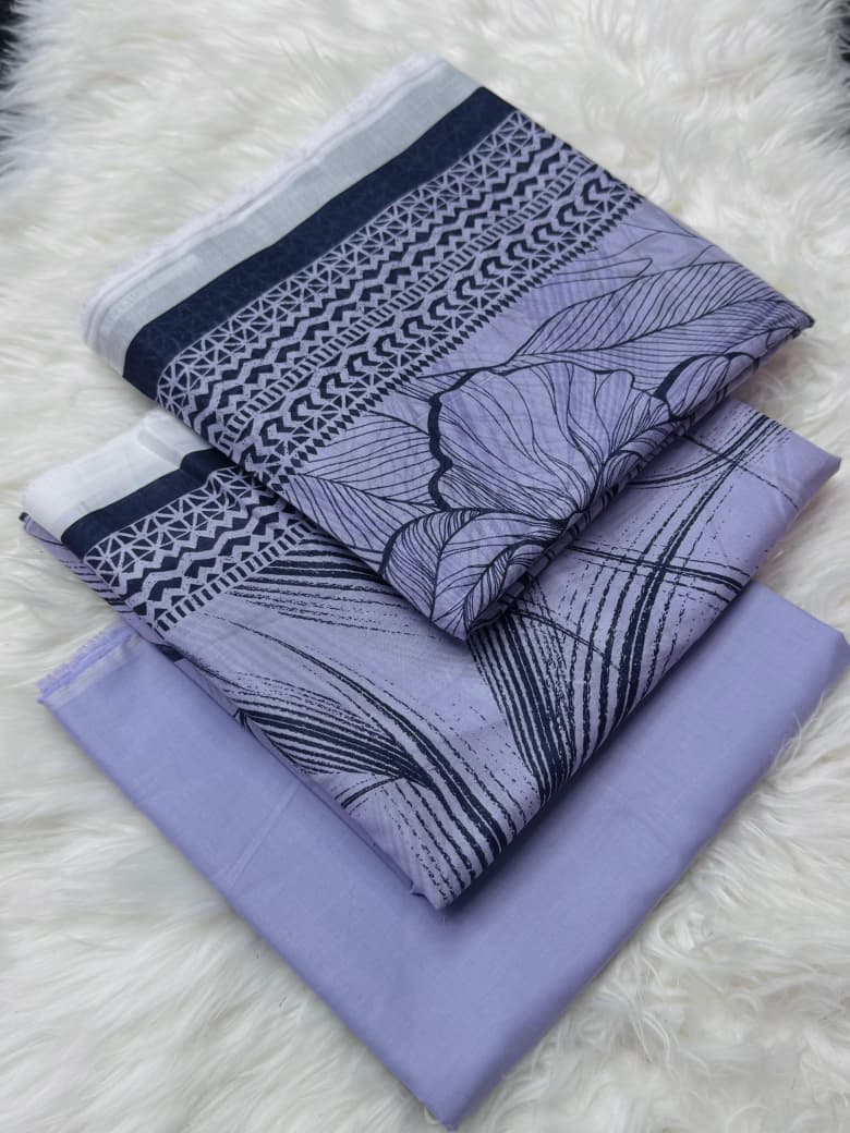 Safina Premium Lawn 3PC | Unstitched Suits