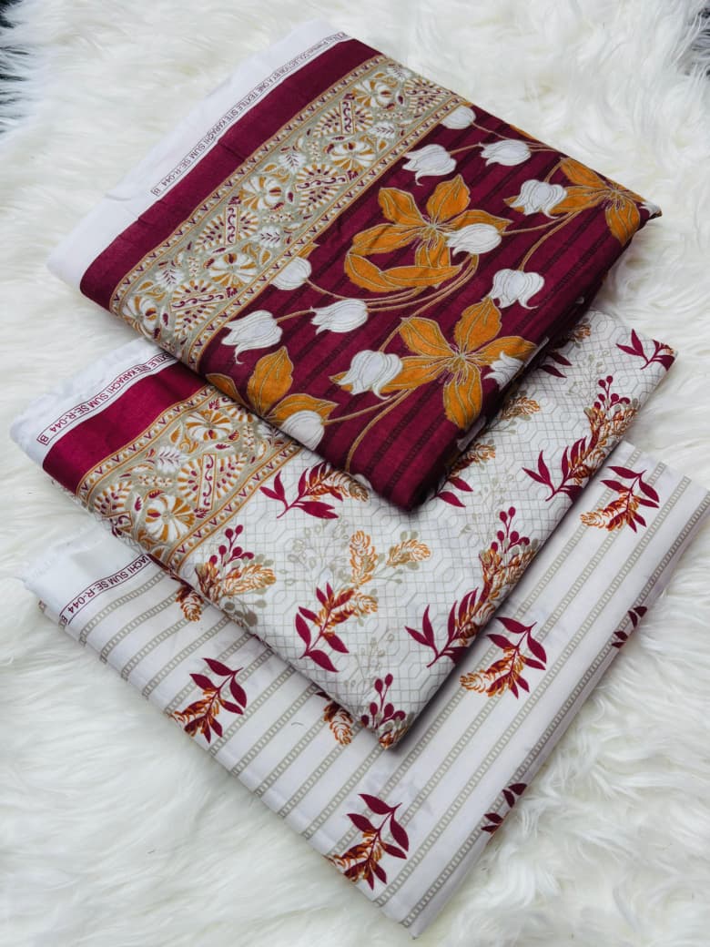 Safina Premium Lawn 3PC | Unstitched Suits