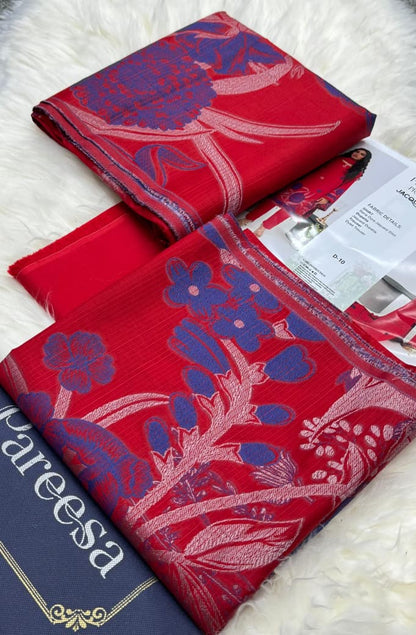 Preesa Bana Dora Jacquard 3PC – Unstitched