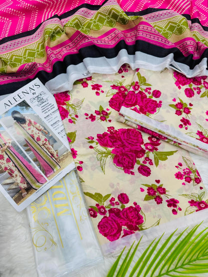 Aleena’s by MDL Lawn 3PC Unstitched Suit