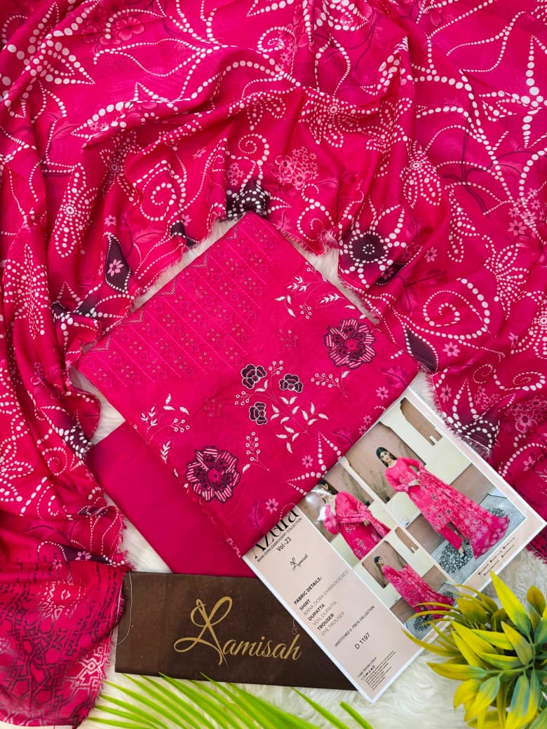Azura Bana Dora Embroidery Collection