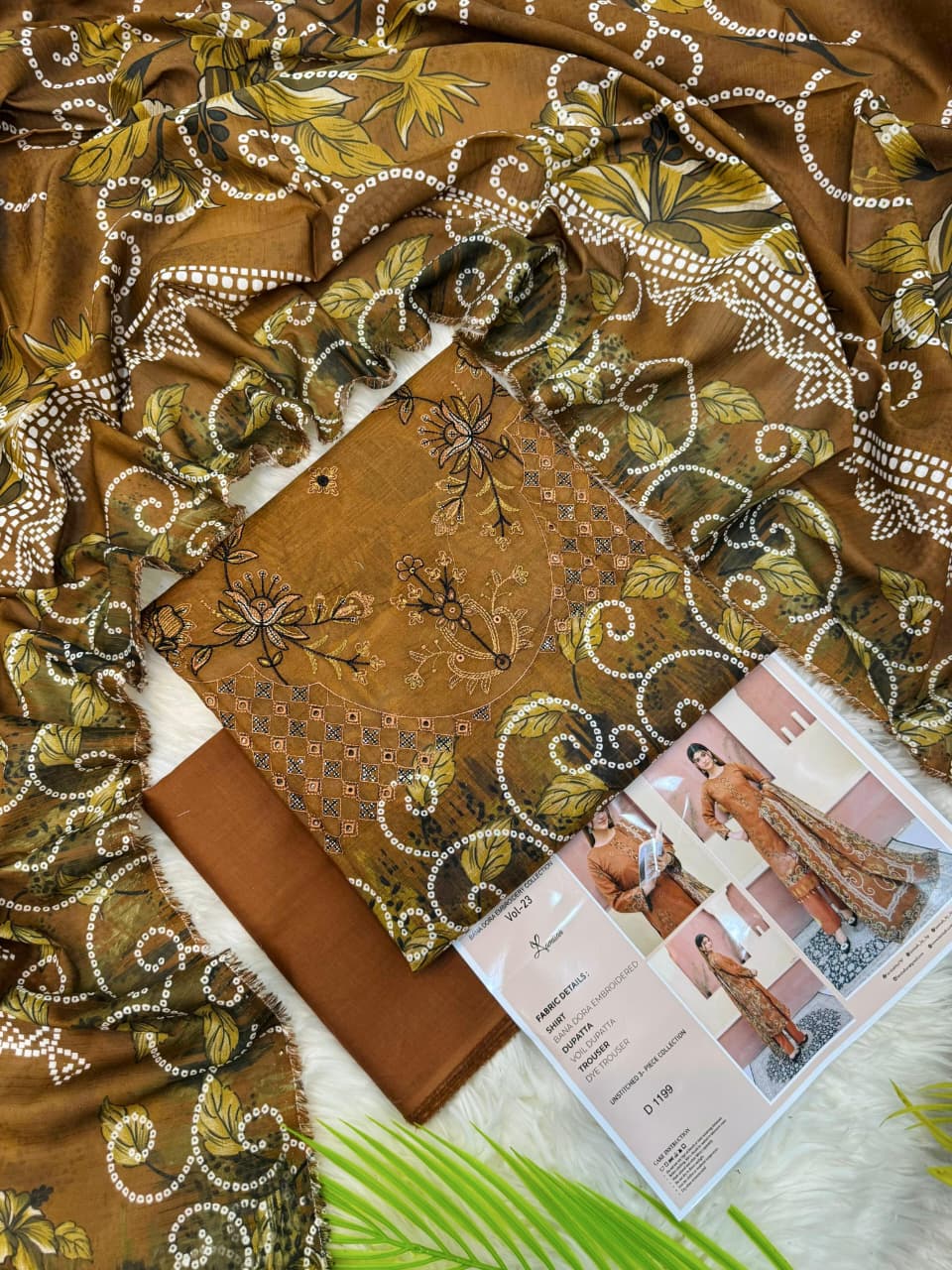 Azura Bana Dora Embroidery Collection