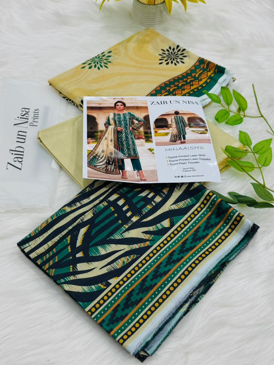Original Brand ZAIB UN NISA Prints 3PC – Wholesale Suits