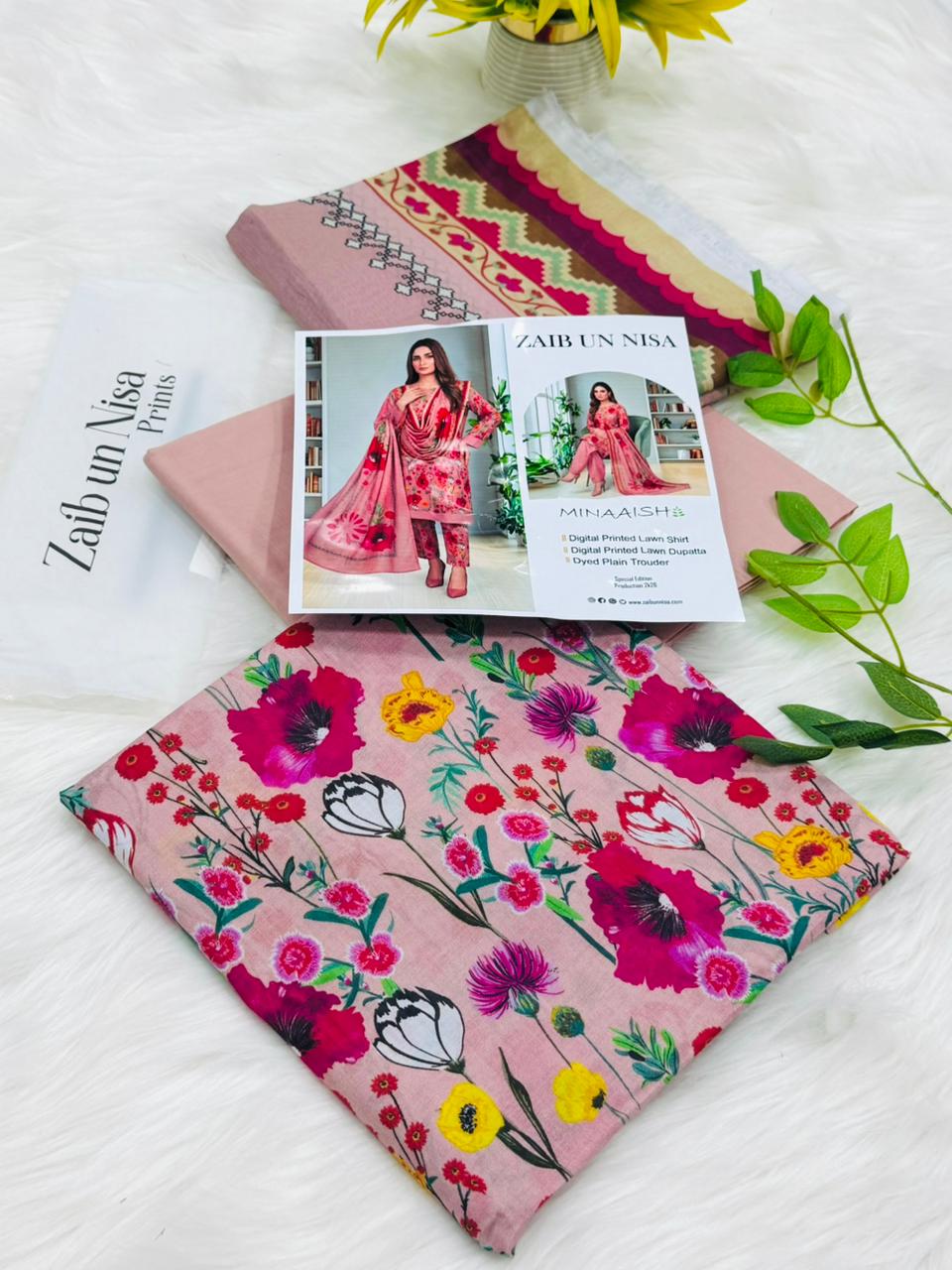 Original Brand ZAIB UN NISA Prints 3PC – Wholesale Suits