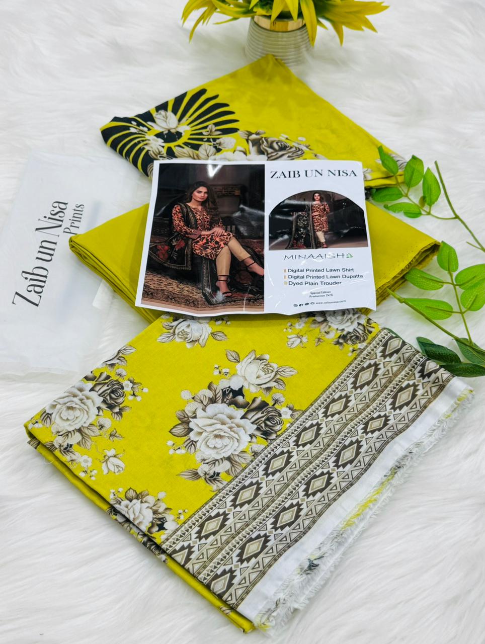 Original Brand ZAIB UN NISA Prints 3PC – Wholesale Suits