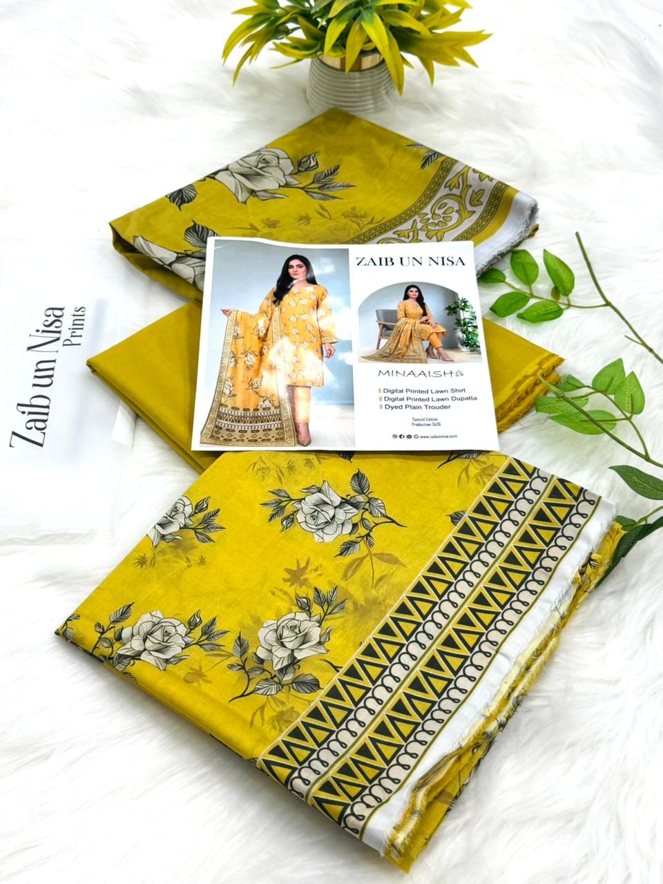 Original Brand ZAIB UN NISA Prints 3PC – Wholesale Suits