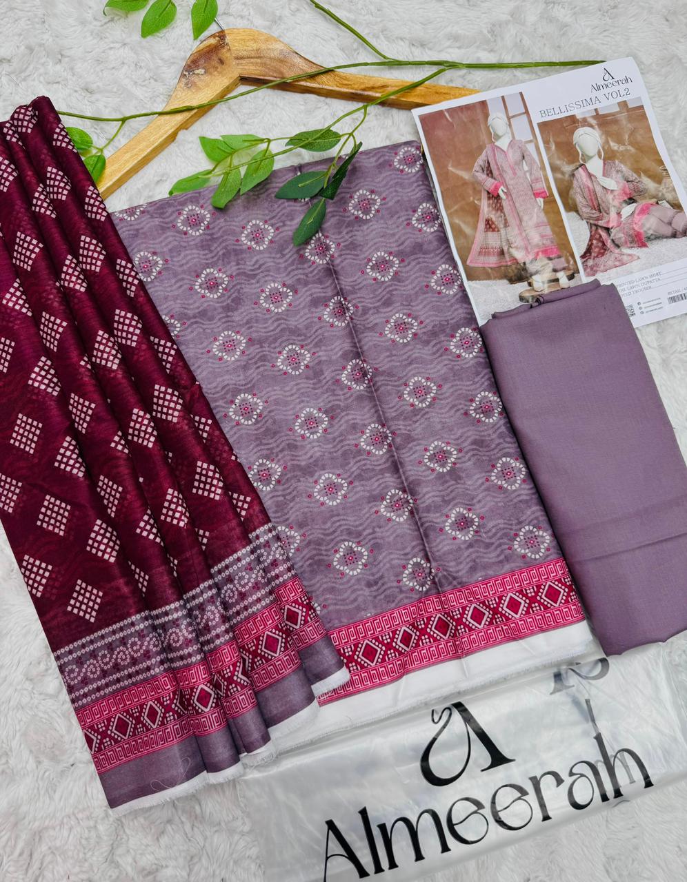 Almeerah Vol-2 3PC Lawn Printed – Wholesale Suit