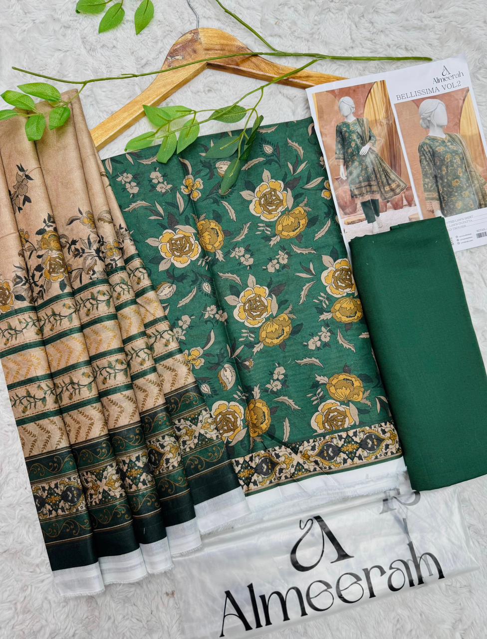 Almeerah Vol-2 3PC Lawn Printed – Wholesale Suit
