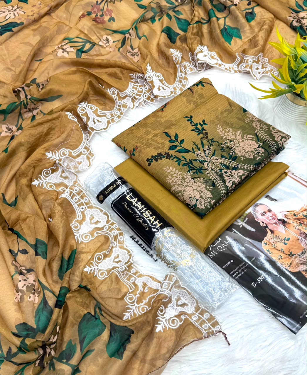 LAMISAH Muqam Luxury Emb Lawn Vol-1 – Wholesale Suits